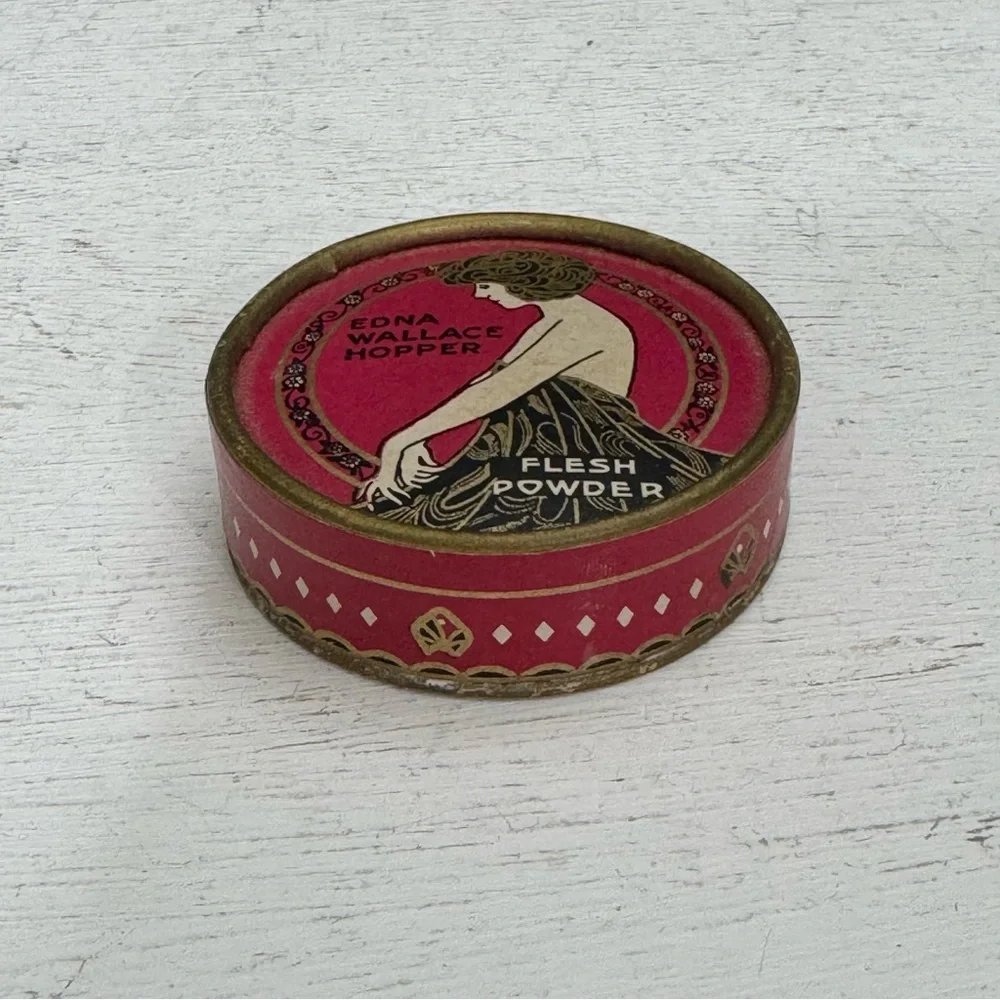 Vintage 1930s Edna Wallace Hopper Face Powder